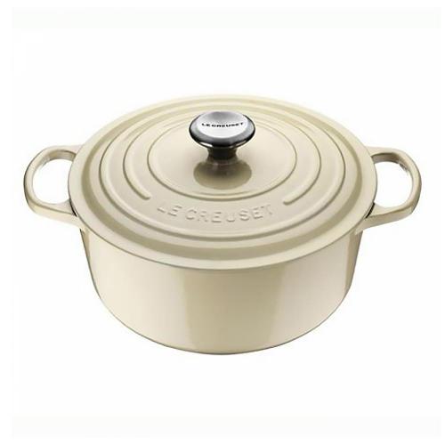 Кастрюля чугунная 26 см 5,3 л Le Creuset Signature жемчужина