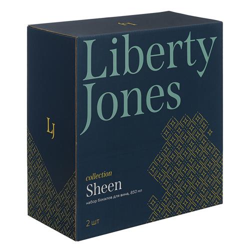 Набор бокалов для вина 850 мл Liberty Jones Sheen 2 пр