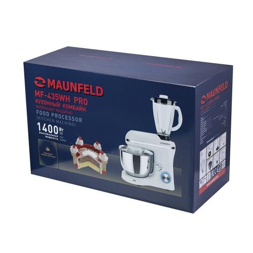 Кухонный комбайн 5,5 л Maunfeld MF-435WH PRO белый