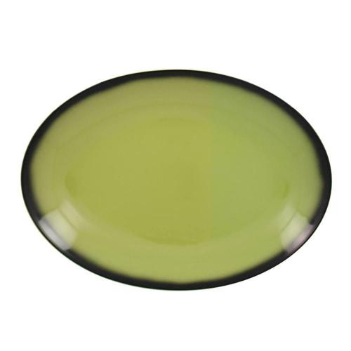 Блюдо овальное RAK Porcelain LEA Light green (зеленый цвет) 32 см