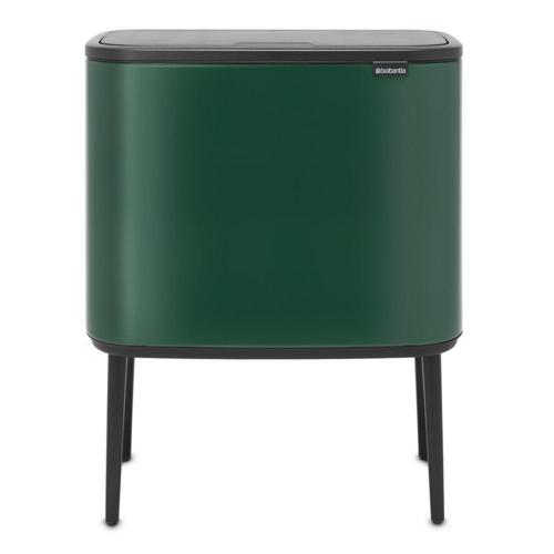 Мусорный бак 11+11+11 л Brabantia Bo Touch Bin зеленая сосна