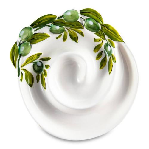 Сервировочное блюдо 17 см Edelweiss Оливки желтое