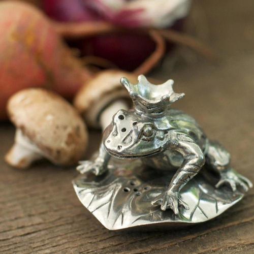 Солонка и перечница Frog Prince 8х8 см Vagabond House Garden Friends