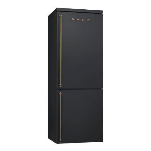 Холодильник двухкамерный 190х70 см Smeg Coloniale FA8005RAO антрацит