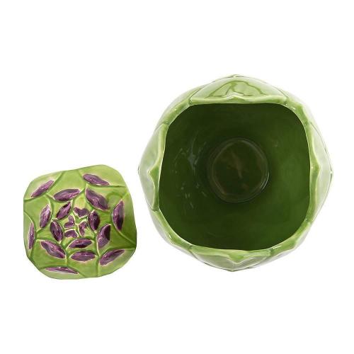 Емкость для хранения 25х21 см Bordallo Pinheiro Artichoke зеленая