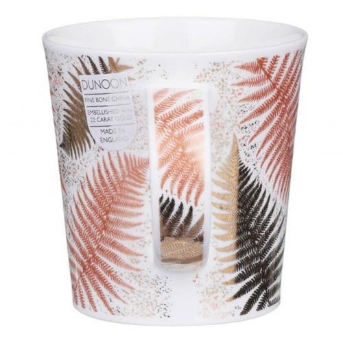 Кружка 320 мл Dunoon Lomond Ferns белая