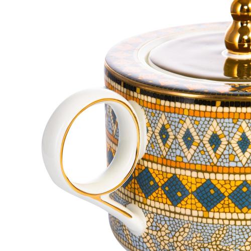 Чайный сервиз на 6 персон Mix&Match Olympus желтый 21 пр
