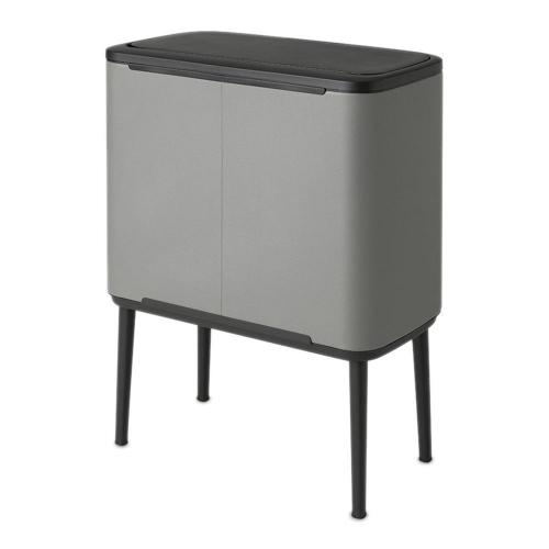 Мусорный бак 34 л Brabantia Bo Pedal Bin серый