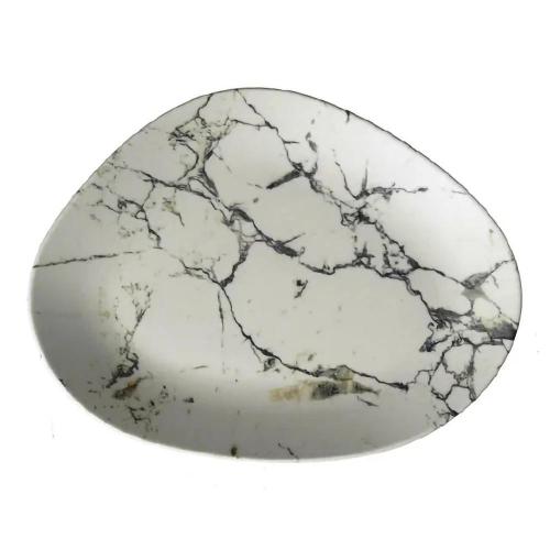 Тарелка обеденная 30 см Kutahya Marble белая