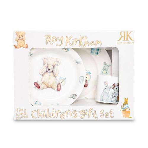 Детский столовый набор Roy Kirkham Childrens Collection белый 3 пр