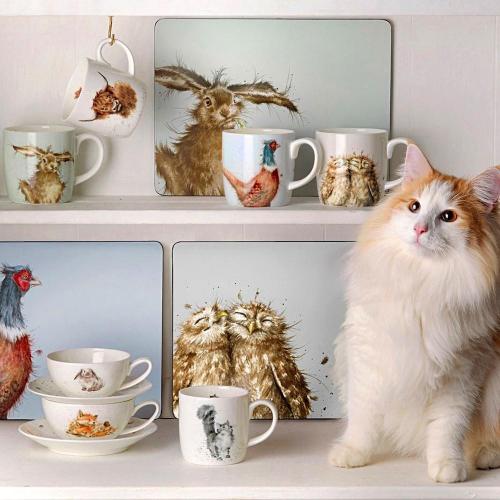 Кружка Совушки 400 мл Royal Worcester Забавная фауна