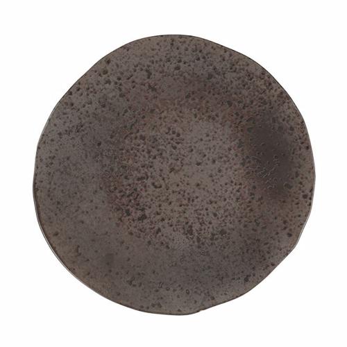 Тарелка десертная 22 см Porland Stoneware Ironstone черная