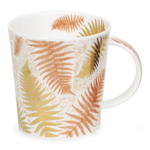 Кружка 320 мл Dunoon Lomond Ferns белая