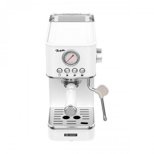Кофеварка рожковая 1,7 л Libhof CCM-420 белая
