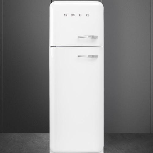 Холодильник двухкамерный 169х60 см Smeg 50's Style FAB30LWH5 белый