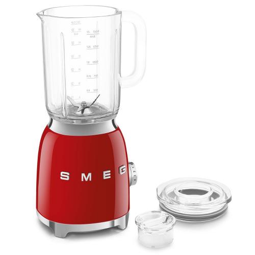 Блендер стационарный 800 Вт Smeg Style 50's BLF03RDEU красный