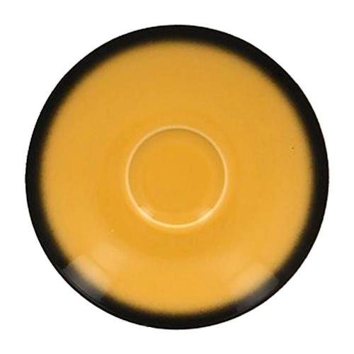 Блюдце RAK Porcelain LEA Yellow 13 см, для чашки 81223413 (желтый цвет)