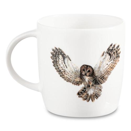 Кружка 380 мл Roy Kirkham Nature Owls Sophie белая