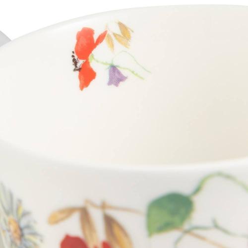 Чайная пара 450 мл Roy Kirkham Floral белая