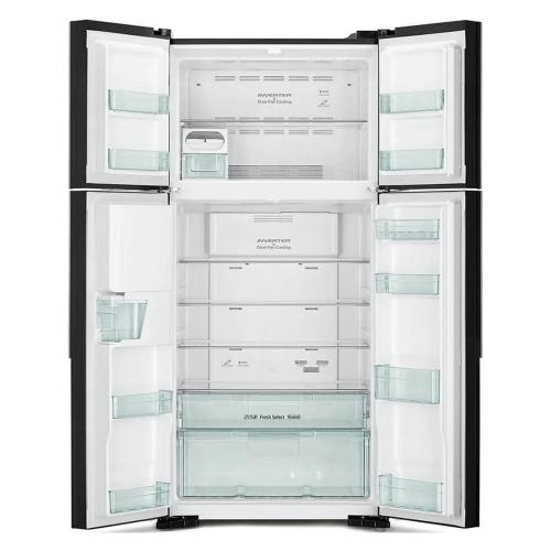 Холодильник French Door 183,5х85,5 см Hitachi R-W 660 PUC7 GBK черный