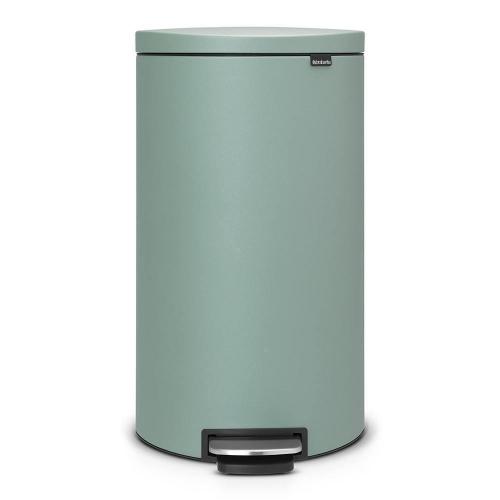 Мусорный бак с педалью 30 л Brabantia Flat Back зеленый