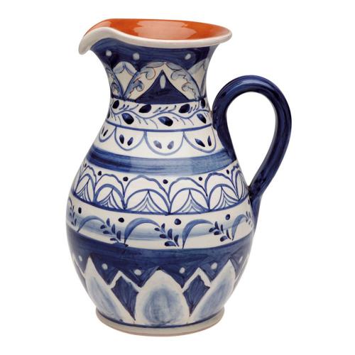 Кувшин 1,65 л Casafina by Costa Nova Alentejo Terracota blue-white