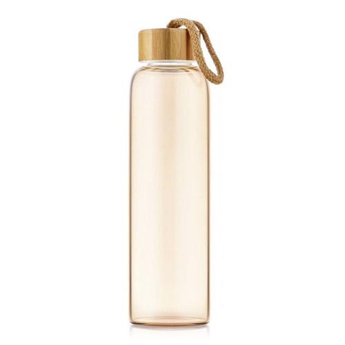 Бутылка для воды в подарочной тубе 7,5х24 см 550 мл Walmer Loft золото
