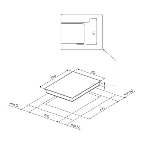 Электрическая варочная панель Graude Premium EK 45.0 S