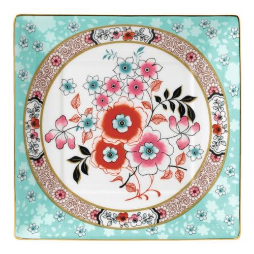 Сервировочное блюдо 15х15 см Wedgwood Wonderlust разноцветное