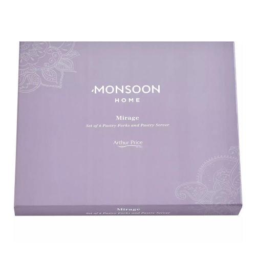 Набор приборов для десерта Arthur Price Monsoon Mirage 7 пр