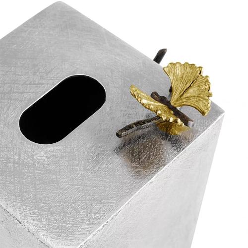 Салфетница 13х11х16,5 см Michael Aram Butterfly Ginkgo стальная