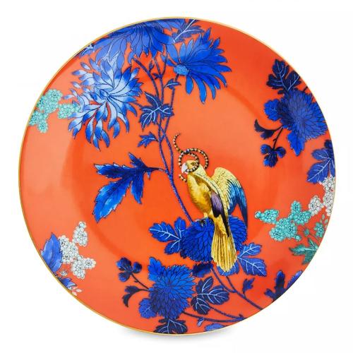 Тарелка закусочная 20 см Wedgwood Wonderlust красная