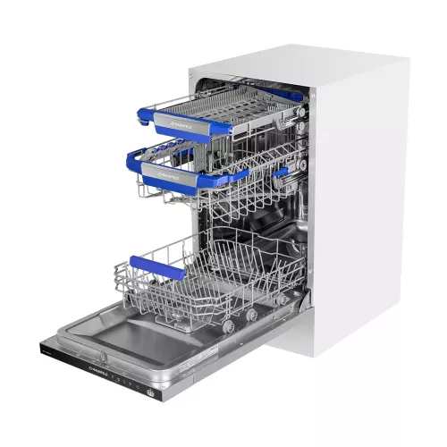 Встраиваемая посудомоечная машина 44,8 см Maunfeld MLP-08IMROI стальная