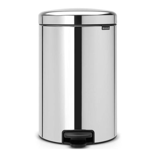 Мусорный бак с педалью 20 л Brabantia NewIcon стальной