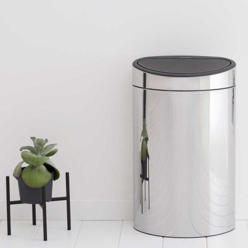 Мусорный бак 40 л Brabantia Touch Bin стальной