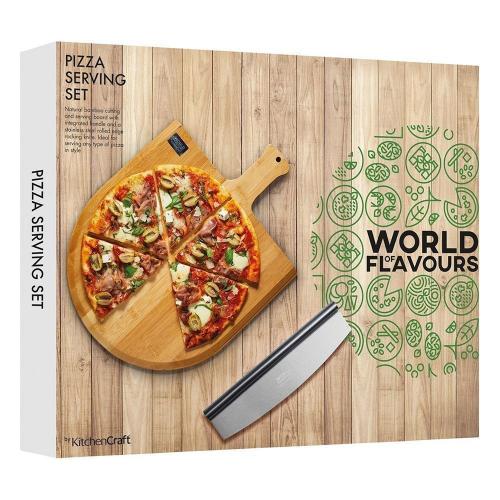 Набор для сервировки пиццы Kicthen Craft World of Flavours 2 пр