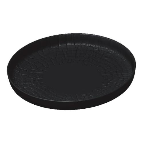 Тарелка с бортом d 23 см h3 см Black Raw Wood P.L. Proff Cuisine (min 6 шт)