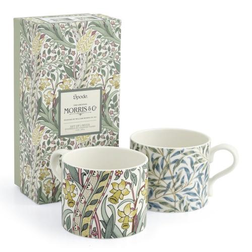 Набор кружек Spode Morris & Co белый 2 пр