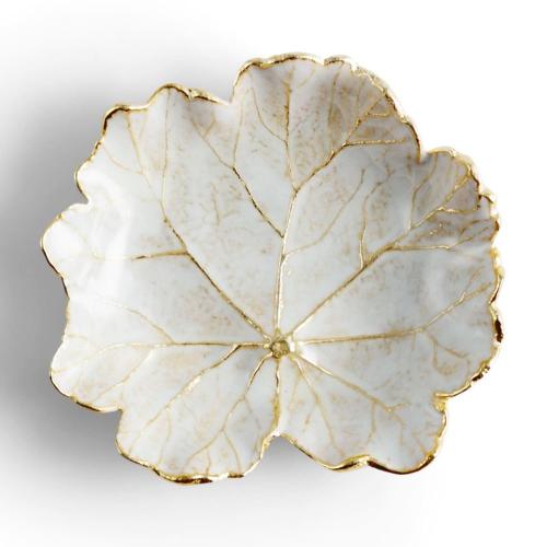 Сервировочное блюдо 11х10х2,5 см Michael Aram Winter Leaves белое