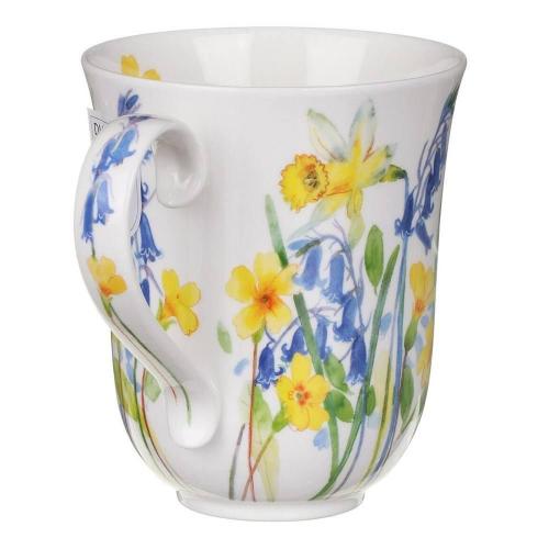 Кружка 330 мл Dunoon Braemar Cottage Flowers желтая