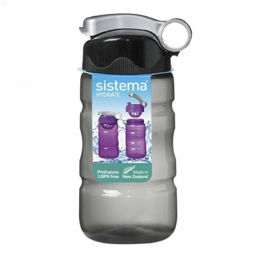 Бутылка для воды 645 мл Sistema Hydrate черная