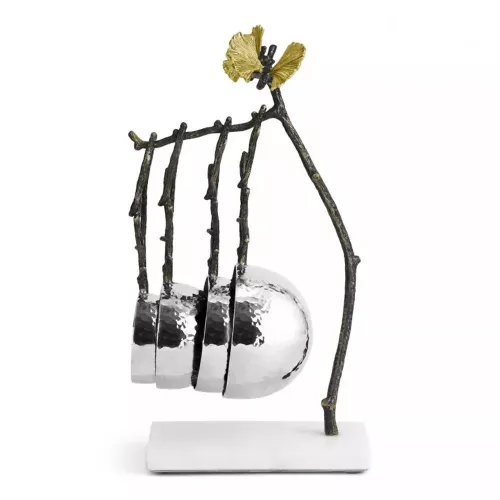 Набор мерных ложек Michael Aram Butterfly Ginkgo стальной 5 пр
