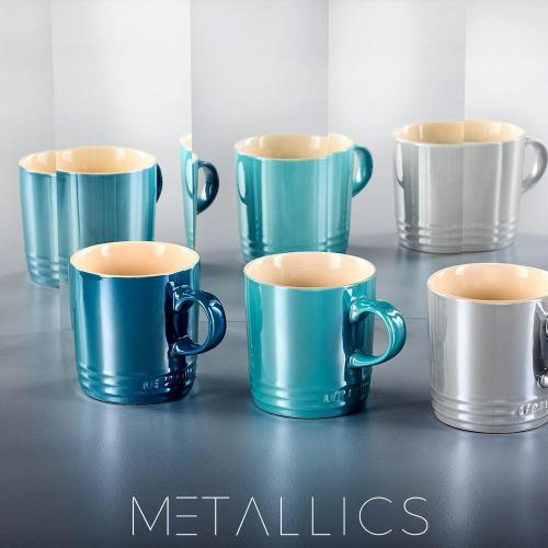 Кружка 350 мл Le Creuset Metallics бирюзовая