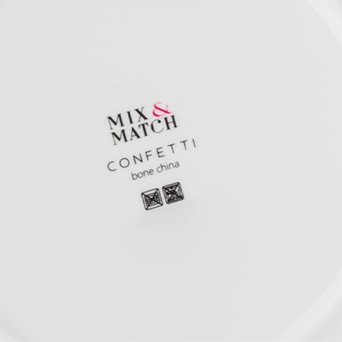 Тарелка закусочная 21 см Mix&Match Confetti