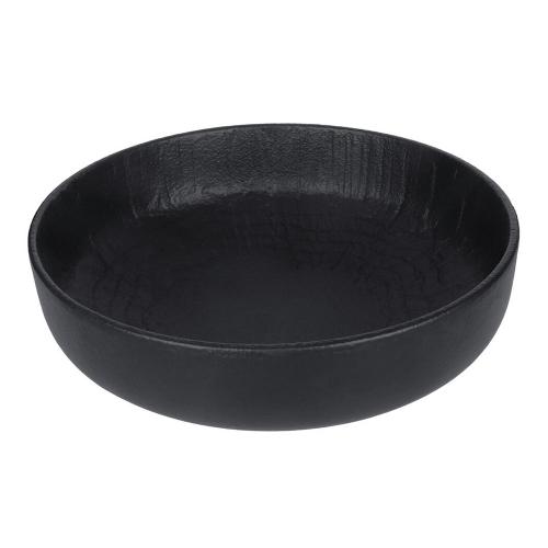 Салатник 950 мл d 20 см h5,5 cм Black Raw Wood P.L. Proff Cuisine [6] (min 6 шт)