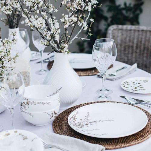 Тарелка суповая 22 см Wedgwood Vera Wang Jardin