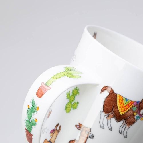 Кружка Ламы 600 мл Dunoon Henley Comical Animals