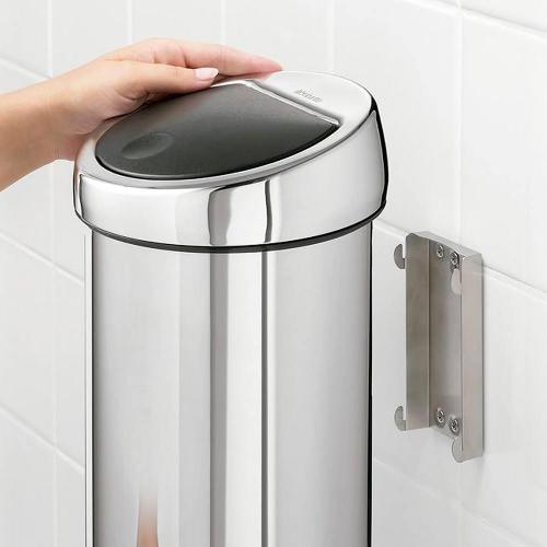 Ведро для мусора 3 л Brabantia Touch Bin стальное