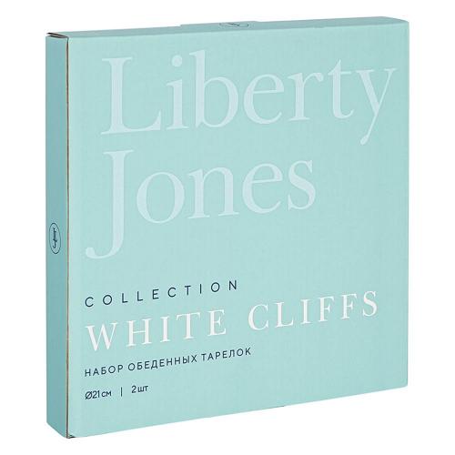 Набор закусочных тарелок Liberty Jones White Cliffs белый 2 пр