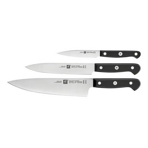 Набор ножей Zwilling Gourmet 3пр чёрный